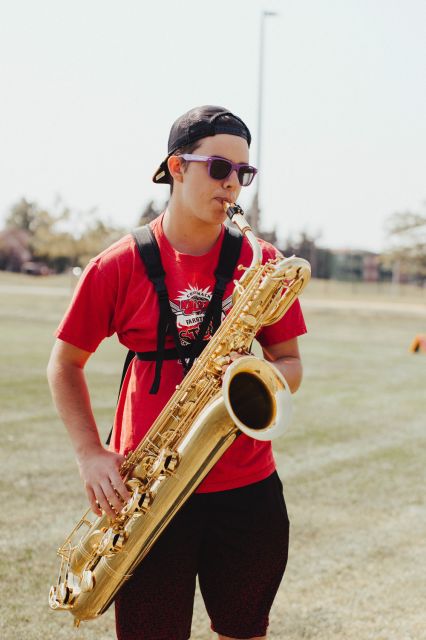 Popruh pro saxofon Sax Practice Harness Popruh pro saxofon Sax Practice Harness