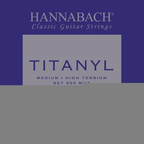 Struny pro klasickou kytaru série 950 Medium/High Tension Titanyl