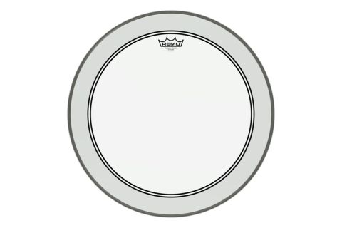 Blána pro bicí Powerstroke 3 Transparentní Bass drum