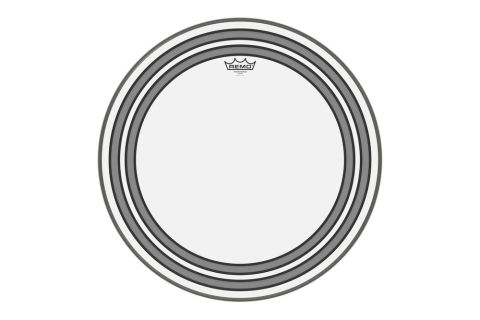 Blána pro bicí Powersonic Transparentní Bass drum