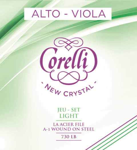 Corelli struny pro violu New Crystal