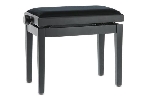 Piano stolička Deluxe Černý mat