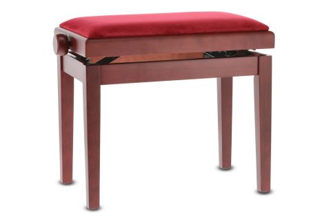 Piano stolička Deluxe Mahagon mat
