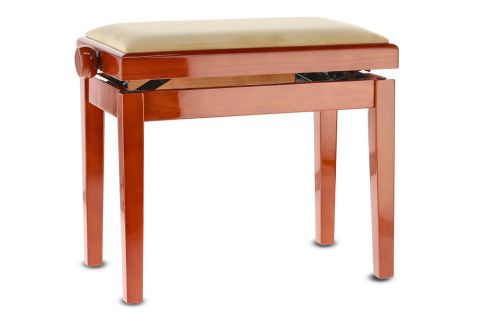 Piano stolička Deluxe Třešeň lesk