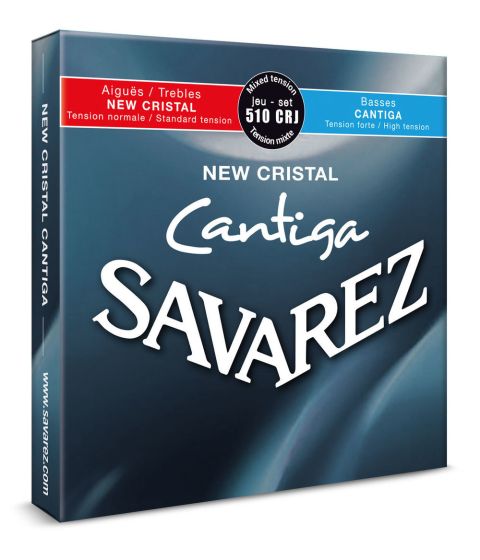 Savarez struny pro klasickou kytaru New Cristal Cantiga Savarez struny pro klasickou kytaru New Cristal Cantiga