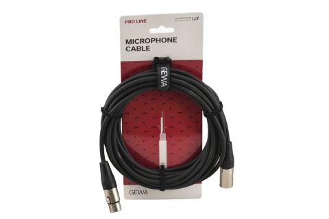 Kabel pro mikrofon Pro Line Kabel pro mikrofon Pro Line