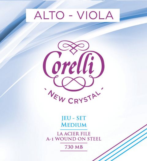 Corelli struny pro violu New Crystal