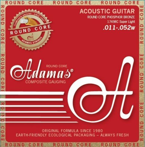 Adamas struny pro akustickou kytaru Historic Reissue Phosphor Bronze Round Core