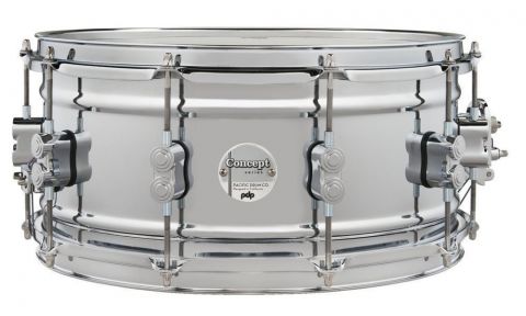 Snare drum Concept  Chrome Over Steel