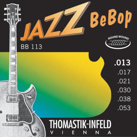 Thomastik struny E-kytaru Jazz BeBop Nickel Round Wound