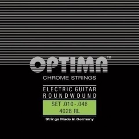 Optima struny pro E-kytaru Chrome Strings. Round Wound