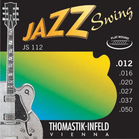 Thomastik struny E-kytaru Jazz Swing série Nickel Flat Wound