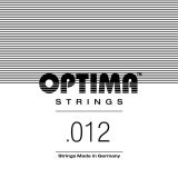 Optima struny pro akustickou kytaru Bronze Strings E1 .012 PS012