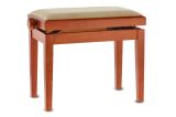 Piano stolička Deluxe Třešeň mat Béžový potah JB2