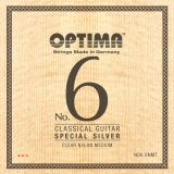 Optima struny pro klasickou kytaru č. 6 Special Silver Sada Nylon medium NO6.SNMT Optima struny pro klasickou kytaru č. 6 Special Silver Sada Nylon medium NO6.SNMT