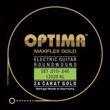 Optima struny pro E-kytaru Gold Strings. Maxiflex Sada 12028 RL