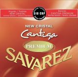 Savarez struny pro klasickou kytaru New Cristal Cantiga Premium Sada Normal 510CRP