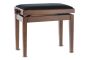 Piano stolička Deluxe Ořech mat