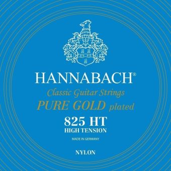 Hannabach Struna pro klasickou kytaru série 825 High tension Speciální pozlacení