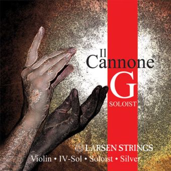 Struny pro housle IL CANNONE G Silver Soloist