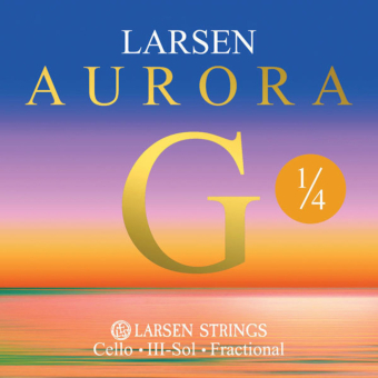 Struny pro Cello Larsen Aurora G 1/4 Medium