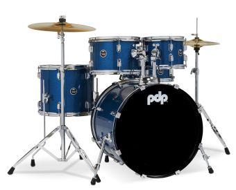 E-bicí sady Centerstage Blue Sparkle PDCE2015KTRB