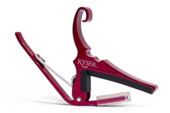 Kapodaster Quick-Change kapodastr pro akustickou kytaru ruby red KG6RA