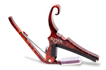 Kapodaster Quick-Change kapodastr pro akustickou kytaru rosewood colour KG6RWA