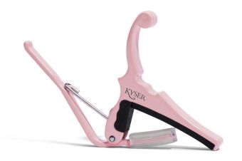 Kapodastr FENDER x KYSER Quick-Change - pro E-kytaru shell pink KGEFSPA