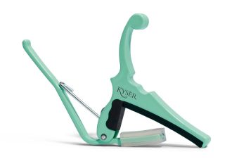 Kapodastr FENDER x KYSER Quick-Change - pro E-kytaru surf green KGEFSGA