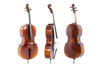 Cello Allegro 4/4 Set up, incl. bag, Larsen Aurora strings
