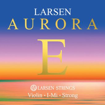 Aurora Struny pro housle E 4/4 ball end Strong