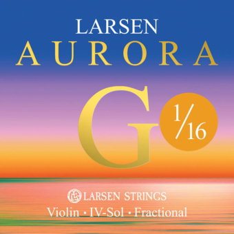 Aurora Struny pro housle G 1/16 Medium