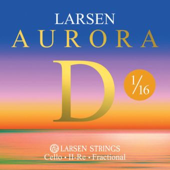 Struny pro Cello Larsen Aurora D 1/16 Medium
