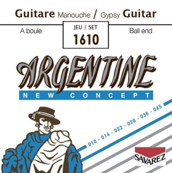 Savarez struny pro akustickou kytaru Argentine Sada 1610