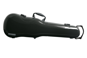 Tvarové pouzdro pro housle Air 1.7 Černá metalíza, vysoký lesk Včetně boční rukojeti