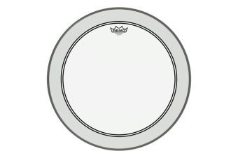Blána pro bicí Powerstroke 3 Transparentní Bass drum 26
