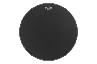 Blána pro bicí Powerstroke 3 Black Suede Bass drum 18