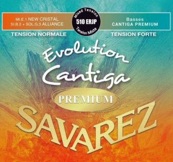 Struny pro Klasickou kytaru Evolution Cantiga Premium 510ERJP Mix