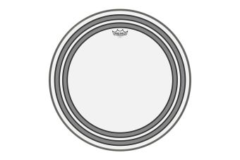 Blána pro bicí Powersonic Transparentní Bass drum 20