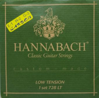 Hannabach Struny pro klasickou kytaru série 728 Low tension Custom Made