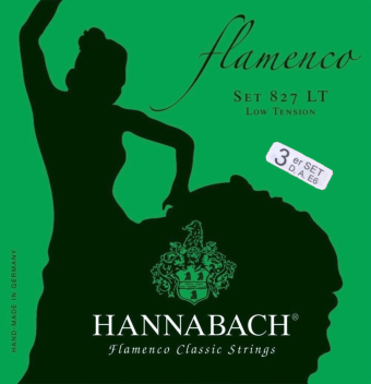 Hannabach Struny pro klasickou kytaru série 827 Low Tension Flamenco