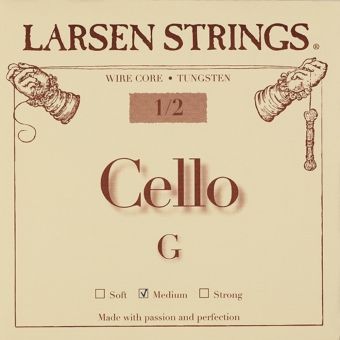 Struny pro Cello Malé velikosti G 1/2