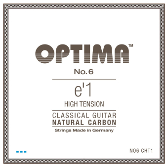Struny pro Klasickou kytaru Jednotlivé struny E1 Carbon High