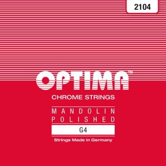 Optima struny pro Mandolínu Chrome polished G .036w 2104