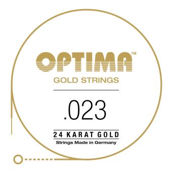 Optima struny pro akustickou kytaru Gold Strings G3 .023w GA023