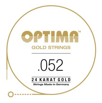 Optima struny pro akustickou kytaru Gold Strings E6 .052w GA052