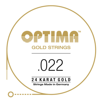 Struny pro E-kytaru Gold Strings Round Wound D4 .022w GE022