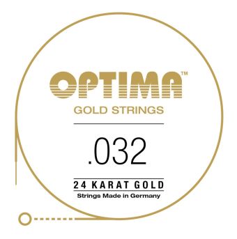 Optima Struny pro E-kytaru Gold Strings Round Wound