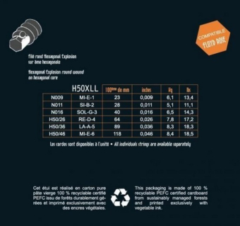 Savarez struny pro E-kytaru Hexagonal Explosion Nickel Mixed .009-.046 H50XLL